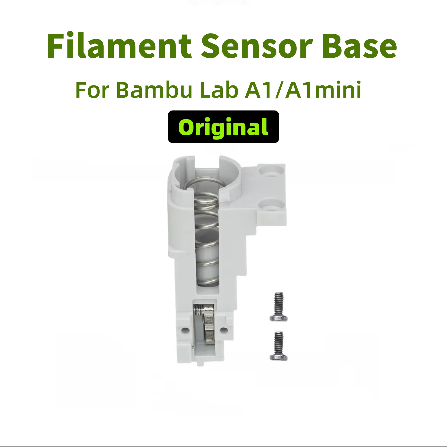 3D Printing Cnc - ฐานเซ็นเซอร์เส้นพลาสติกสำหรับเครื่องพิมพ์สามมิติ Bambu Lab รุ่น A1 อุปกรณ์เสริมแท้จาก