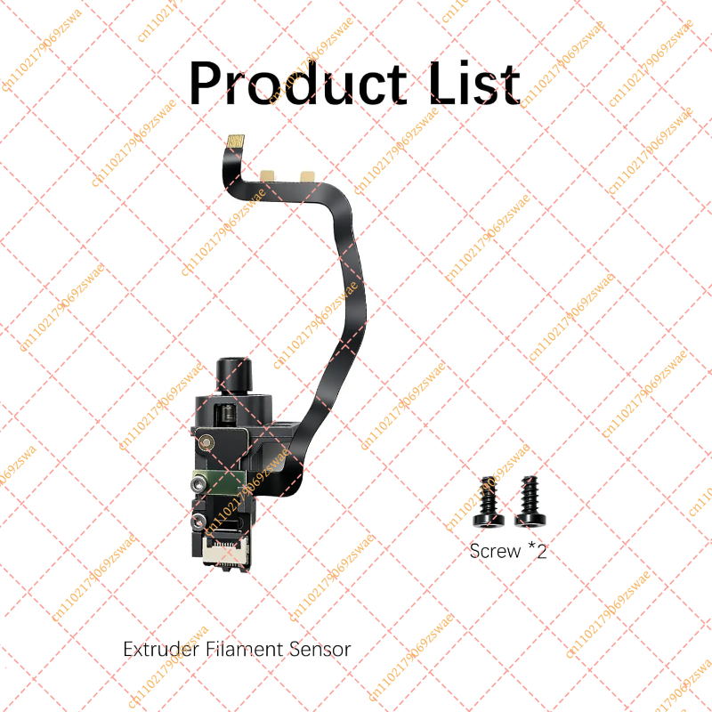 3D Printer Extruder - สำหรับเซ็นเซอร์ตรวจจับเส้นใยของเครื่องพิมพ์ 3 มิติ BambuLab – อะไหล่ทดแทน
