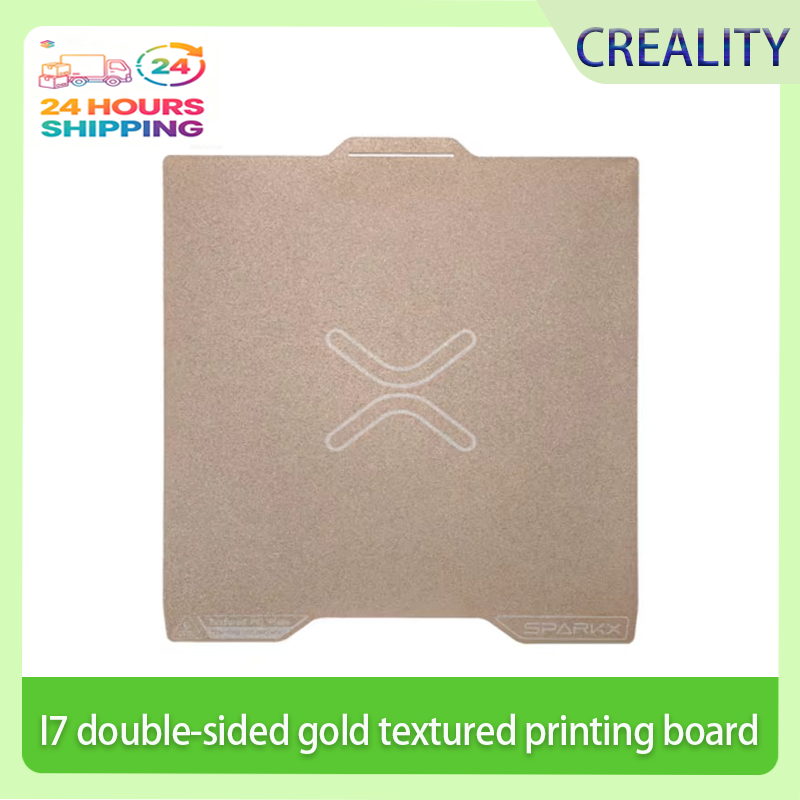 3D Printing Gold - แผ่นพิมพ์ Creality SPARKX I7 Dual-Texture PEI