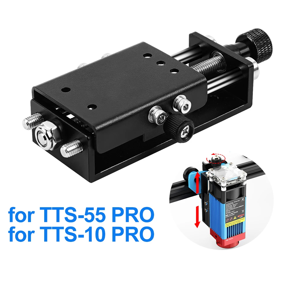 3D Printing Z Offset - โมดูลปรับหัวเลเซอร์ Z-Axis Lifting วงเล็บสำหรับ TTS-55เลเซอร์ TTS-10โปรชิ้นส่วนเครื่องเลเซอร์สองชั้น