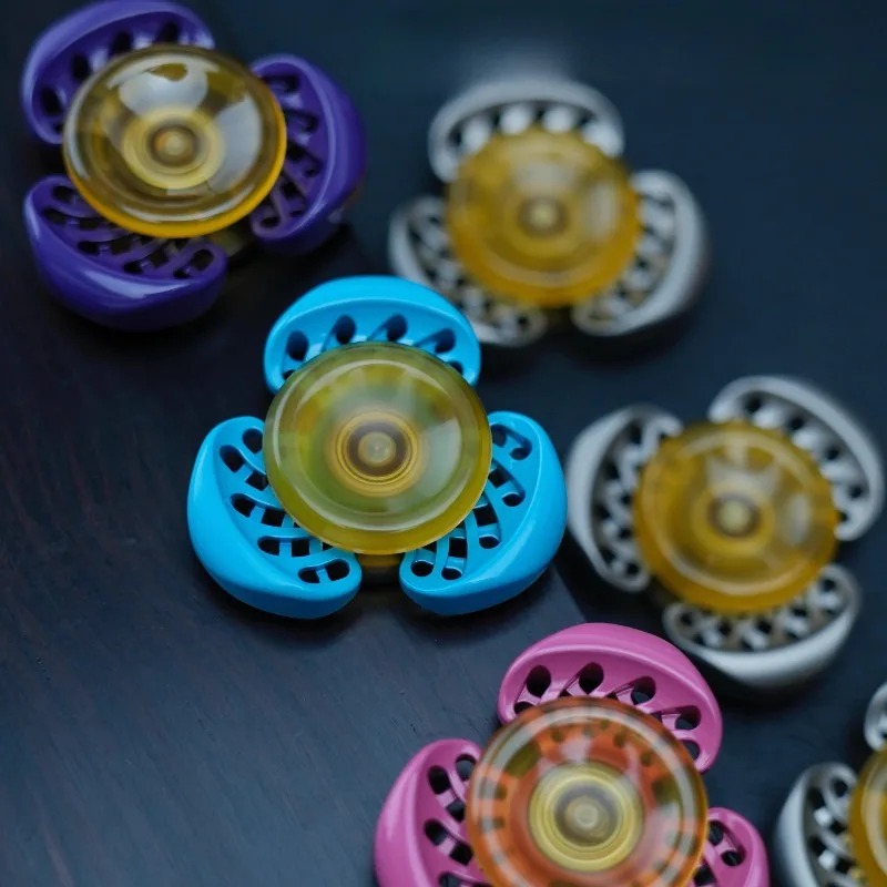 3D Printing Technology - ของเล่นคลายเครียดแบบไจโรสโคปปลายนิ้ว รุ่น Turbine EDC Black Technology