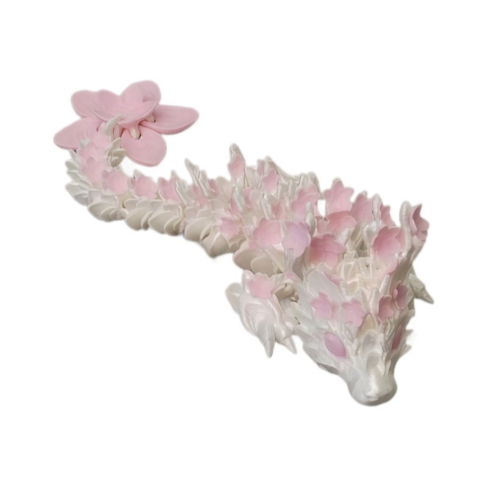 3D Printing Joints - มังกรจำลองพิมพ์ 3 มิติ ลายซากุระ มังกรไดเซราทอปส์พิมพ์ 3