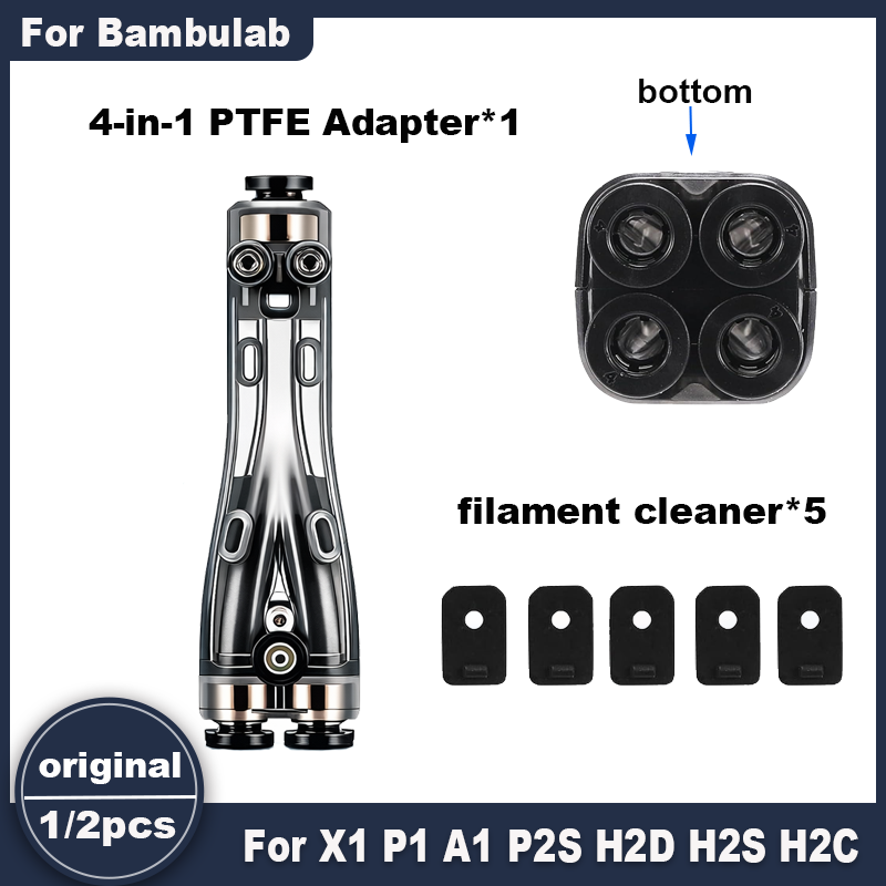 3D Printing Cnc - อะแดปเตอร์ PTFE 4 in 1 ของแท้สำหรับเครื่องพิมพ์