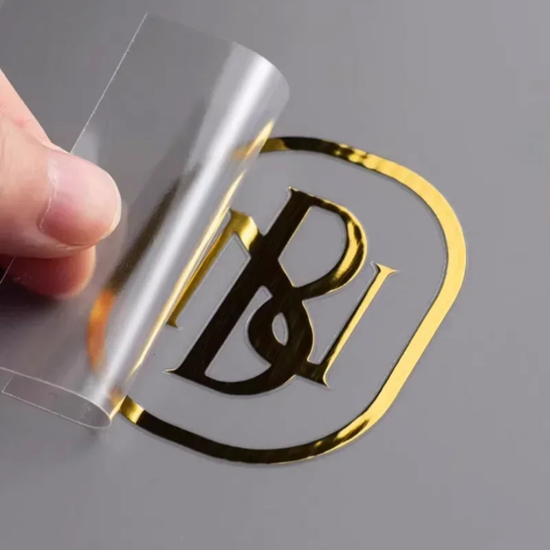 3D Printing Gold - สติกเกอร์ 3 มิติ แบบกำหนดเอง 100 ชิ้น