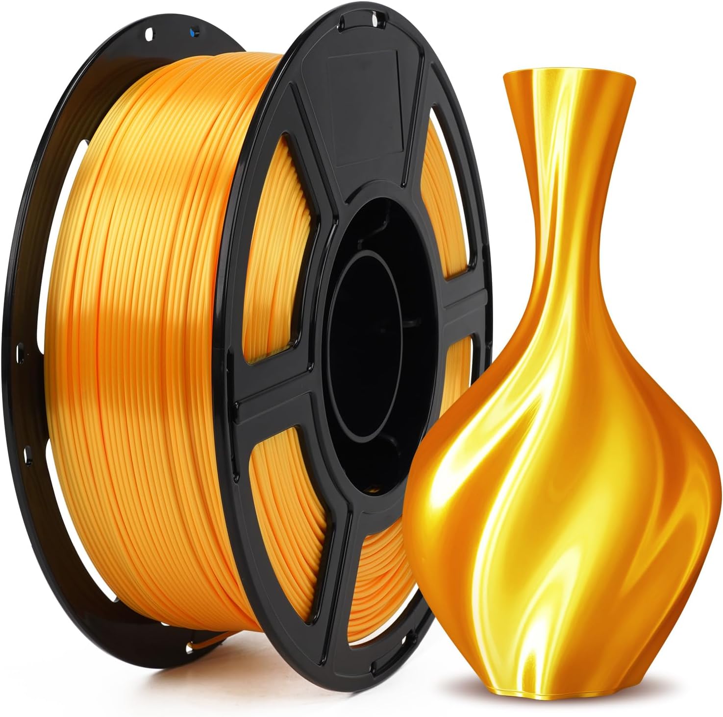 3D Printing Gold - PLA Silk Gold 3D Print Filament