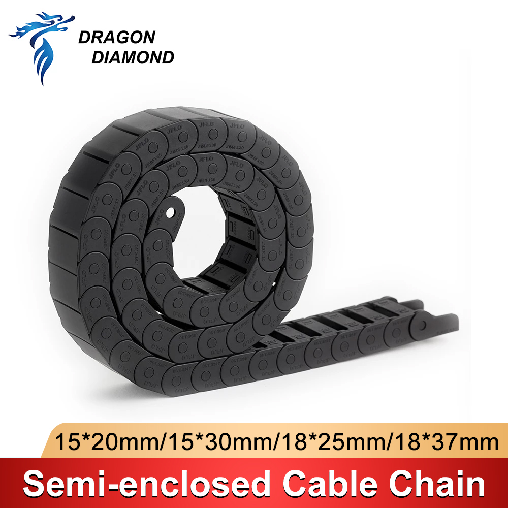 โซ่สายเคเบิล15x20 15x30 18X25  - 3D Printer Cable Chain บทวิจารณ์และราคา