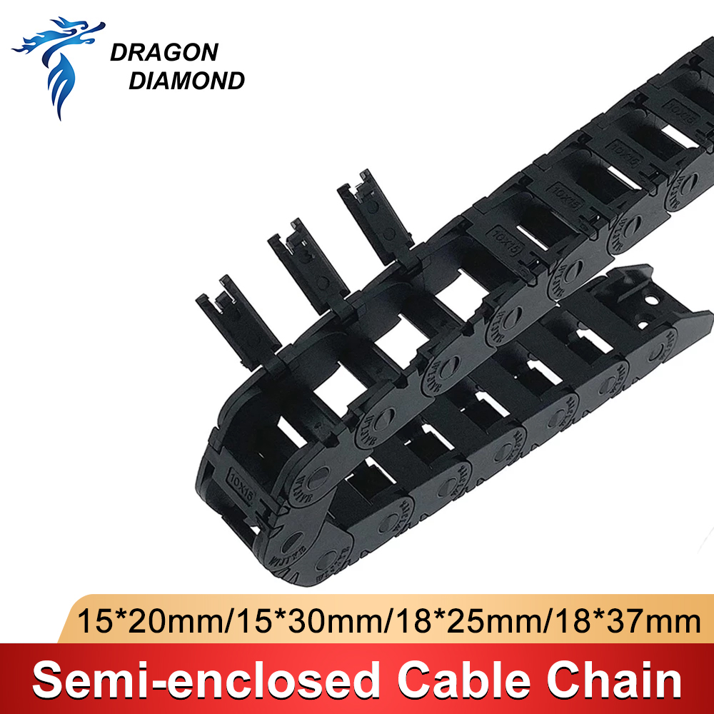 โซ่สายเคเบิล15x20 15x30 18X25  - 3D Printer Cable Chain บทวิจารณ์และราคา