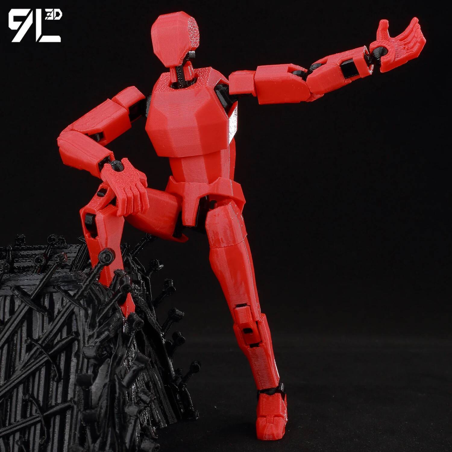 ฟิกเกอร์แอคชั่น 9L3D พิมพ์ 3 ม - 3D Printing Joints บทวิจารณ์และราคา