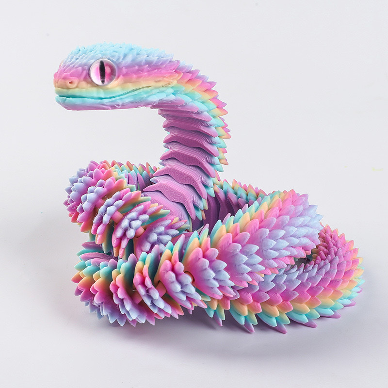 ของตกแต่งโต๊ะทำงานรูปงู 3 มิติ - 3D Printing Yourself บทวิจารณ์และราคา