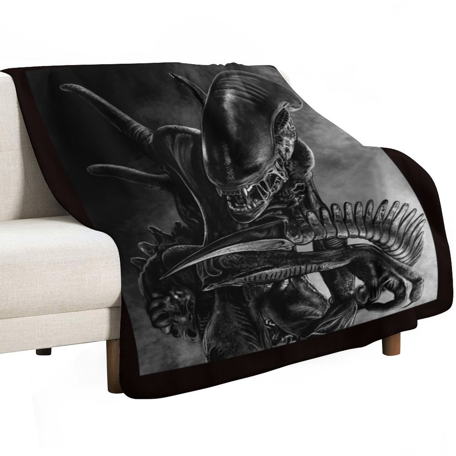 ผ้าห่มลายซีโนมอร์ฟ ผ้าห่มตกแต่ - 3D Printing Xenomorph บทวิจารณ์และราคา