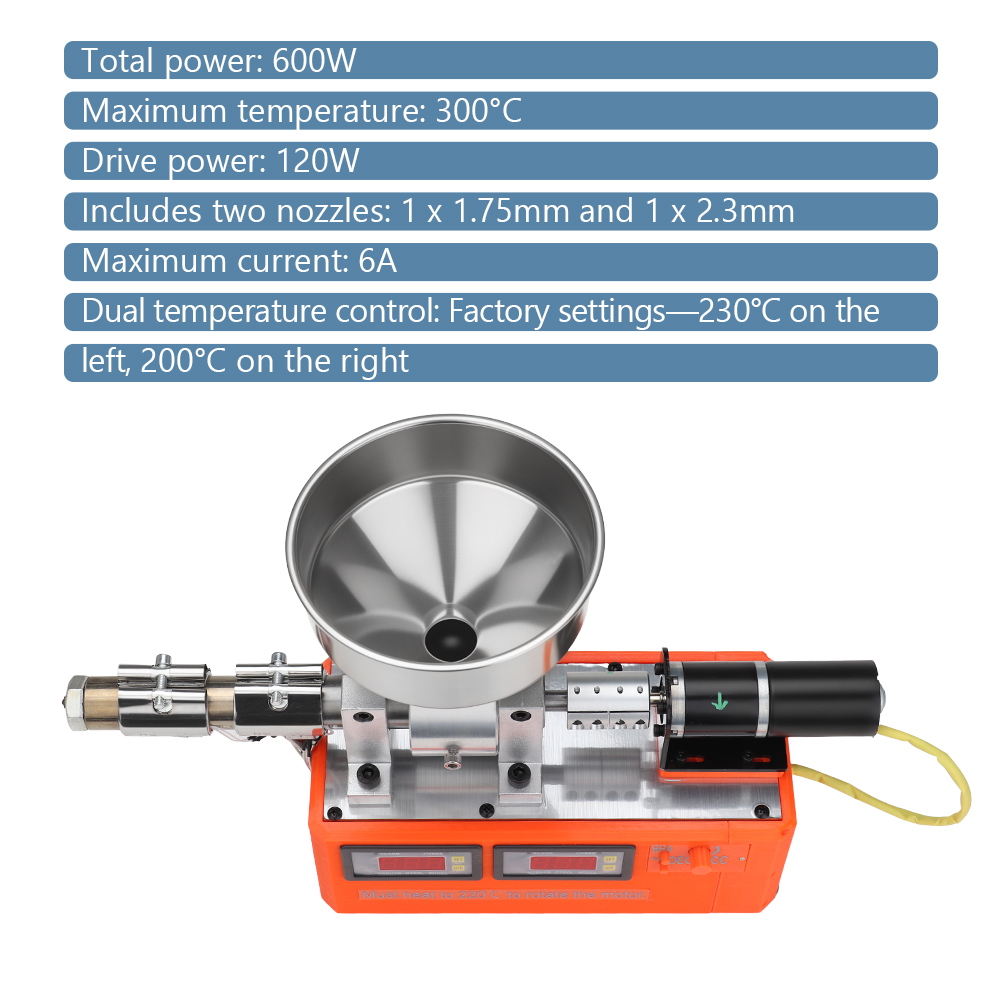 เครื่องอัดรีดพลาสติกแบบสกรูเดี - 3D Printer Extruder บทวิจารณ์และราคา