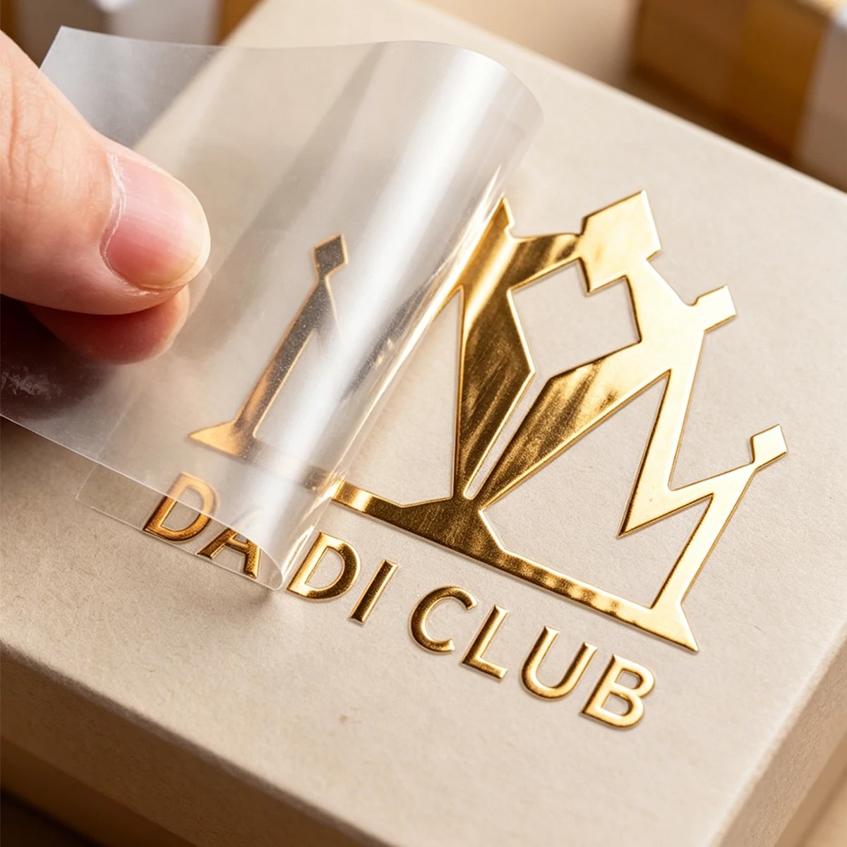 สติกเกอร์โลโก้โลหะ 3D แบบกำหนด - 3D Printing Gold บทวิจารณ์และราคา