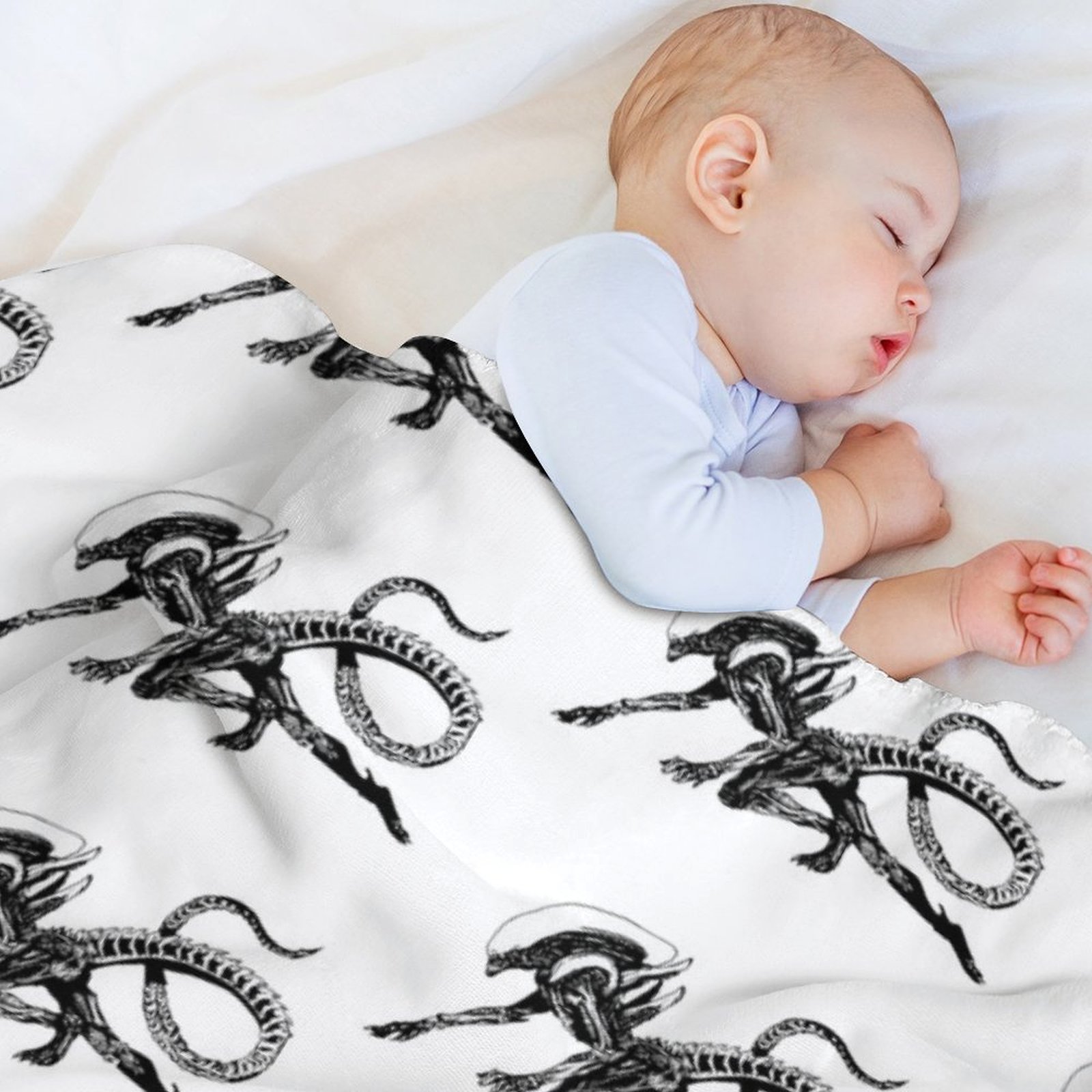 ผ้าห่มลายภาพยนตร์ซีโนมอร์ฟ เอเ - 3D Printing Xenomorph บทวิจารณ์และราคา