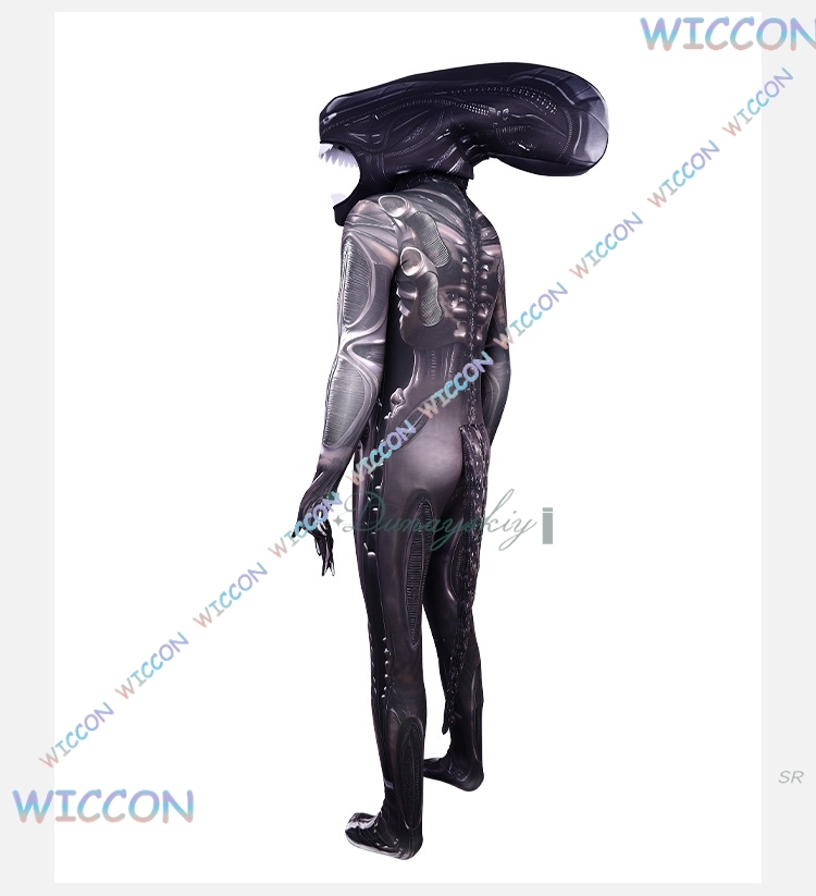ชุดบอดี้สูทพิมพ์ลาย 3 มิติ ยูก - 3D Printing Xenomorph บทวิจารณ์และราคา