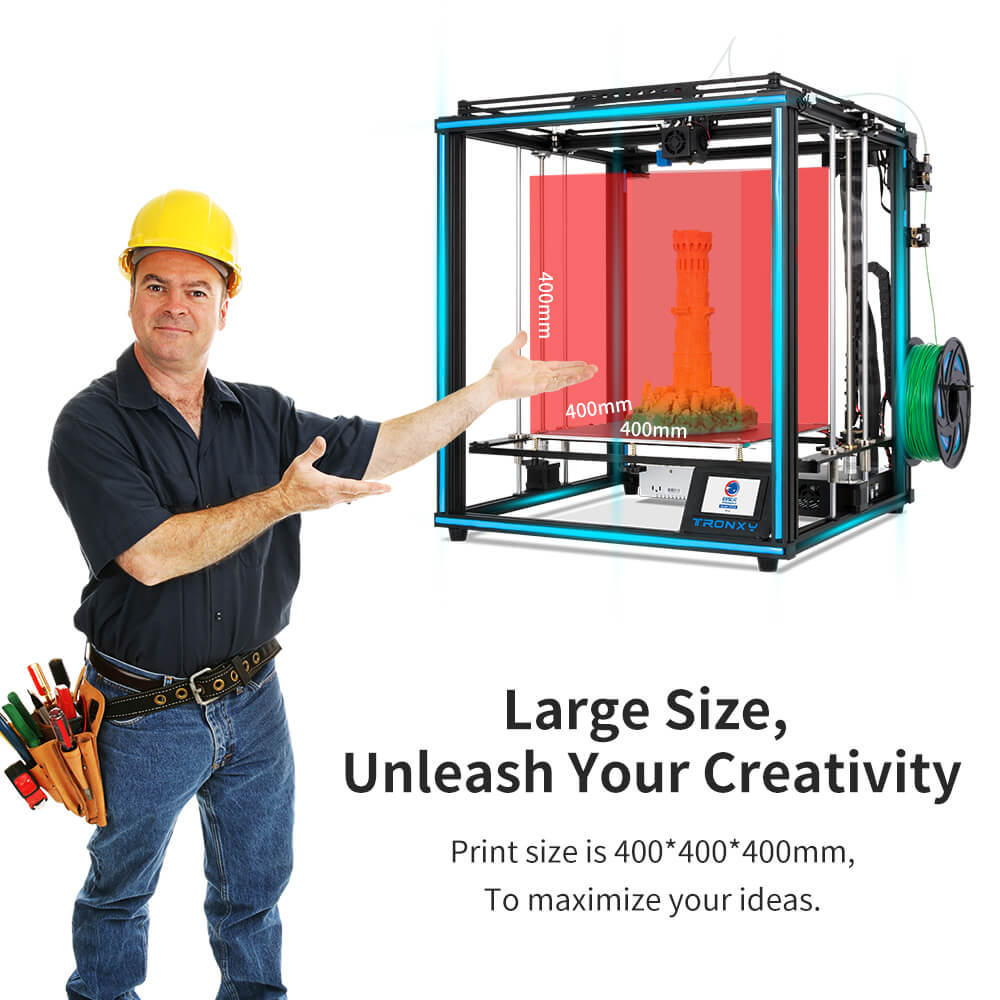 Tronxy X5SA 3D เครื่องพิมพ์เตี - 3D Printing Online Service บทวิจารณ์และราคา
