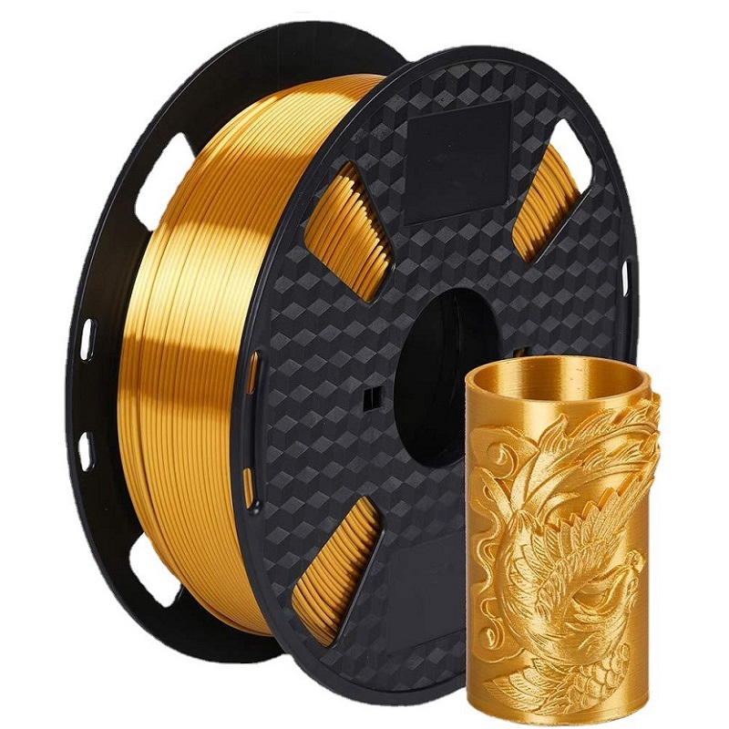 เส้นใยพลาสติก PLA 1.75 มม. สำห - 3D Printing Gold บทวิจารณ์และราคา
