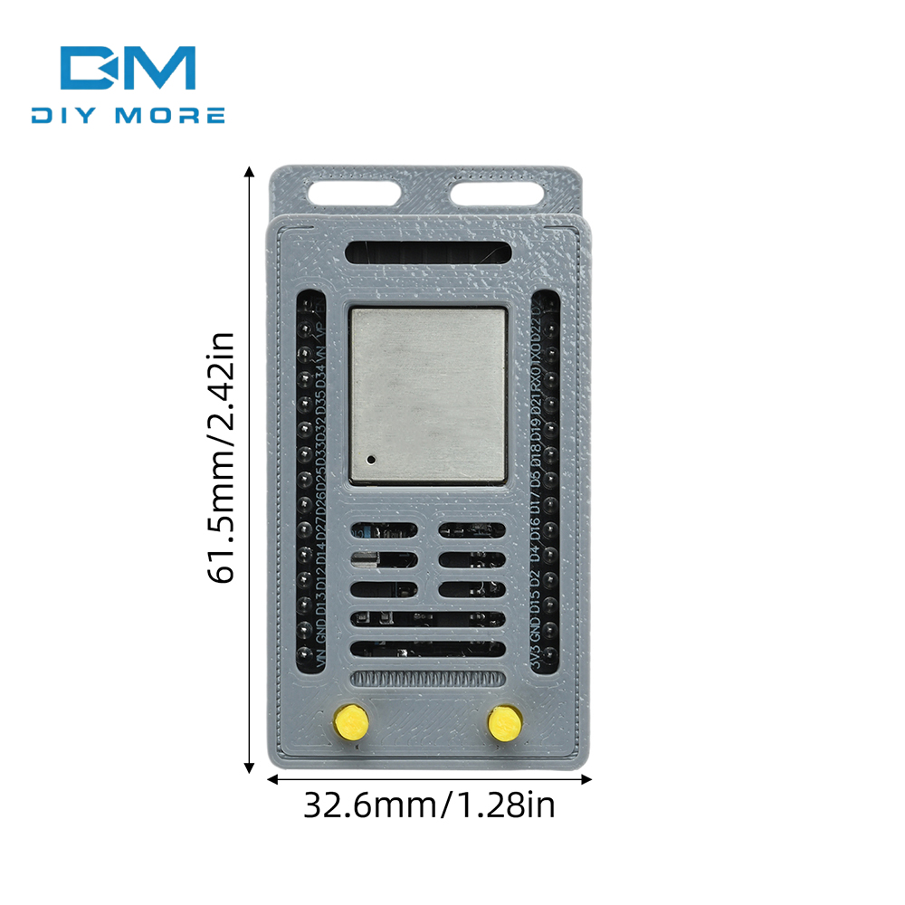 เคสเปลือกสีเทาพิมพ์ 3 มิติ ใช้ - 3D Printing Iot บทวิจารณ์และราคา