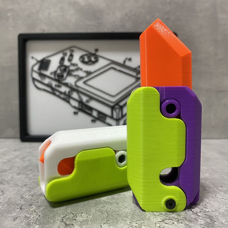 ใหม่มีด Fidget ของเล่น 3D เทคโ - 3D Printing Technology บทวิจารณ์และราคา