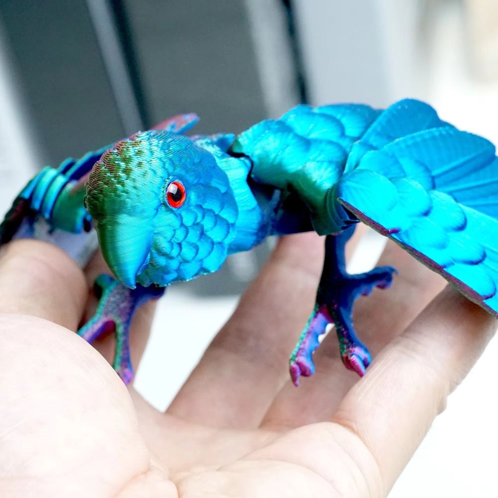 จําลองตา 3D พิมพ์นกแก้วรุ่นประ - 3D Printing Yourself บทวิจารณ์และราคา