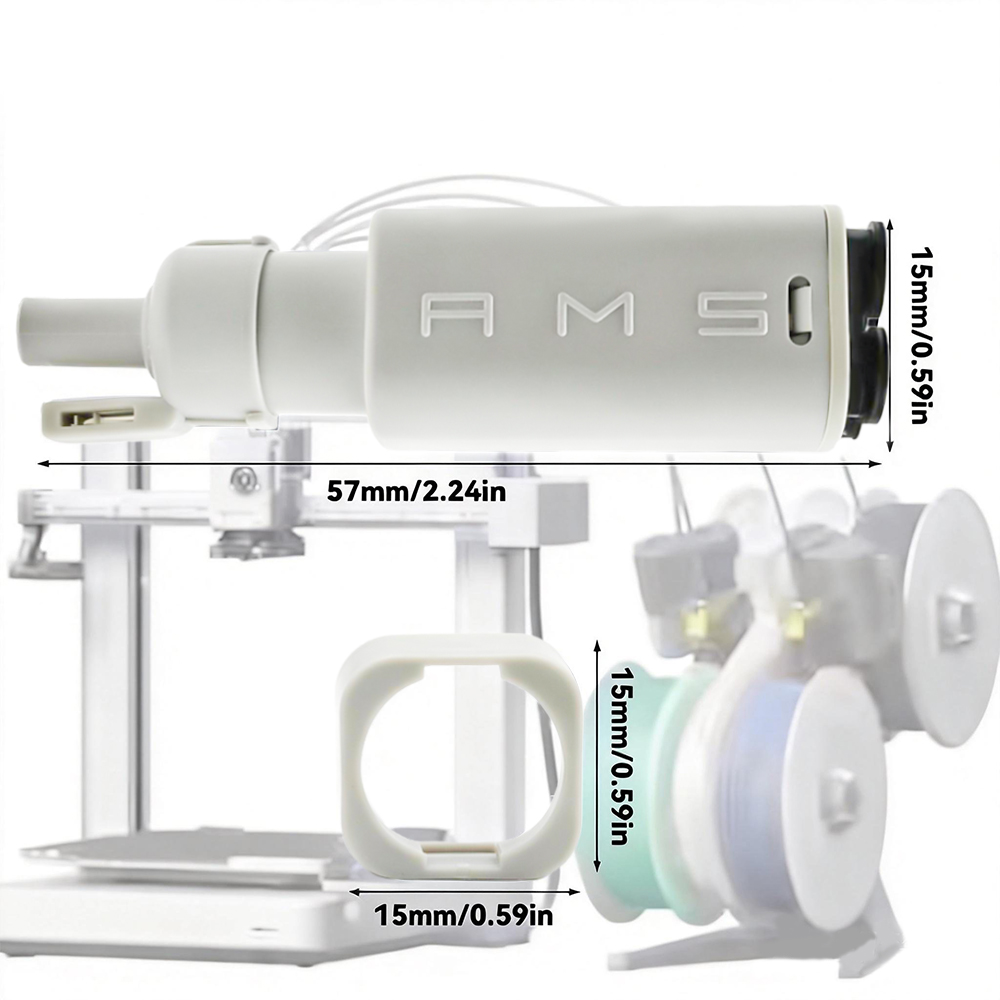 ฮับฟิลาเมนต์ AMS Lite สำหรับเค - 3D Printing Cnc บทวิจารณ์และราคา