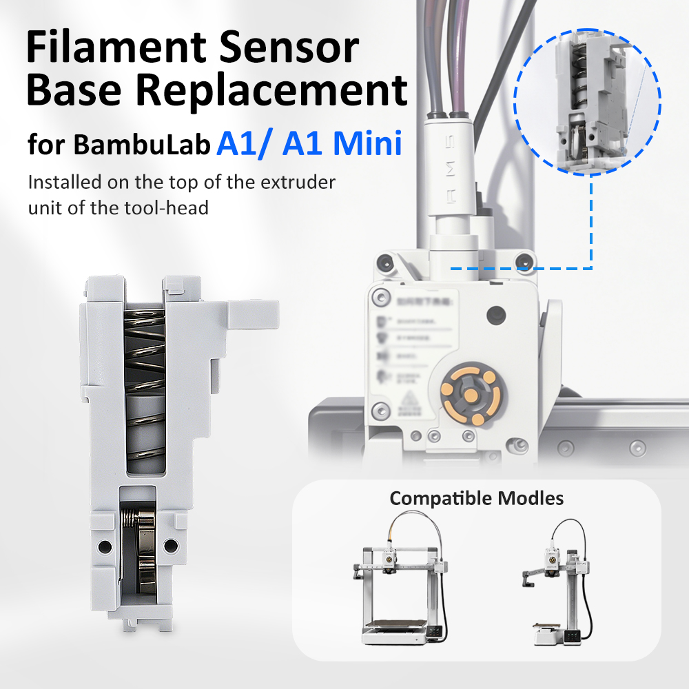 ฐานเซ็นเซอร์ฟิลาเมนต์สำหรับเคร - 3D Printing Cnc บทวิจารณ์และราคา