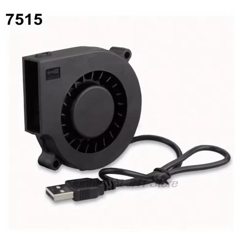 1/2/5 ชิ้น 75 มม.พัดลม USB ระบ - 3D Printer Extruder บทวิจารณ์และราคา