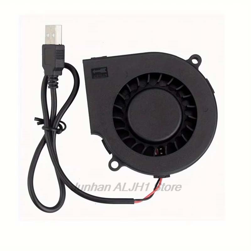 1/2/5 ชิ้น 75 มม.พัดลม USB ระบ - 3D Printer Extruder บทวิจารณ์และราคา
