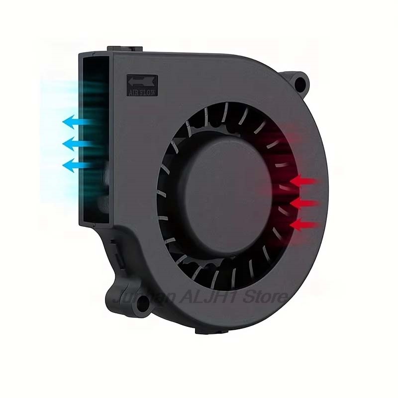 1/2/5 ชิ้น 75 มม.พัดลม USB ระบ - 3D Printer Extruder บทวิจารณ์และราคา